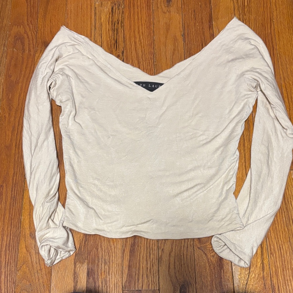 Ralph Lauren Black Label off the shoulder top